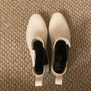 Nautica White Rubber Boots